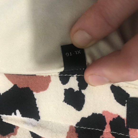 Reitmans Leopard Print Skirt With Rich Black And Brown Tones XL - Picture 6 of 9